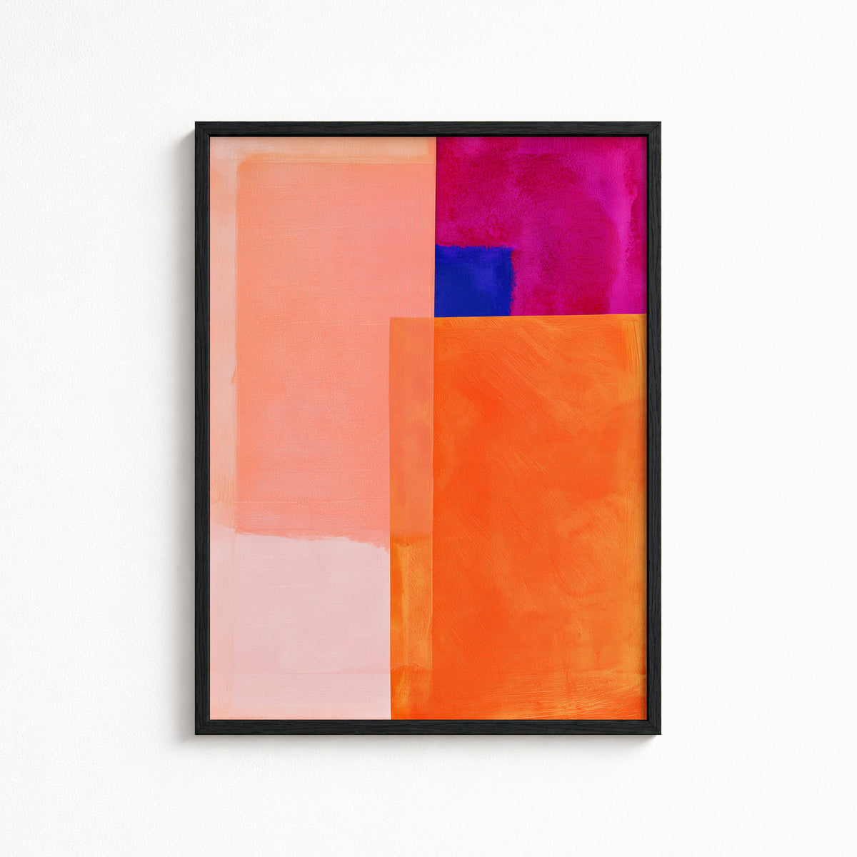 Peach Against Magenta