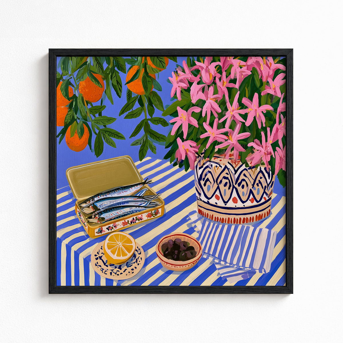 Lunch Beneath the Orange Tree