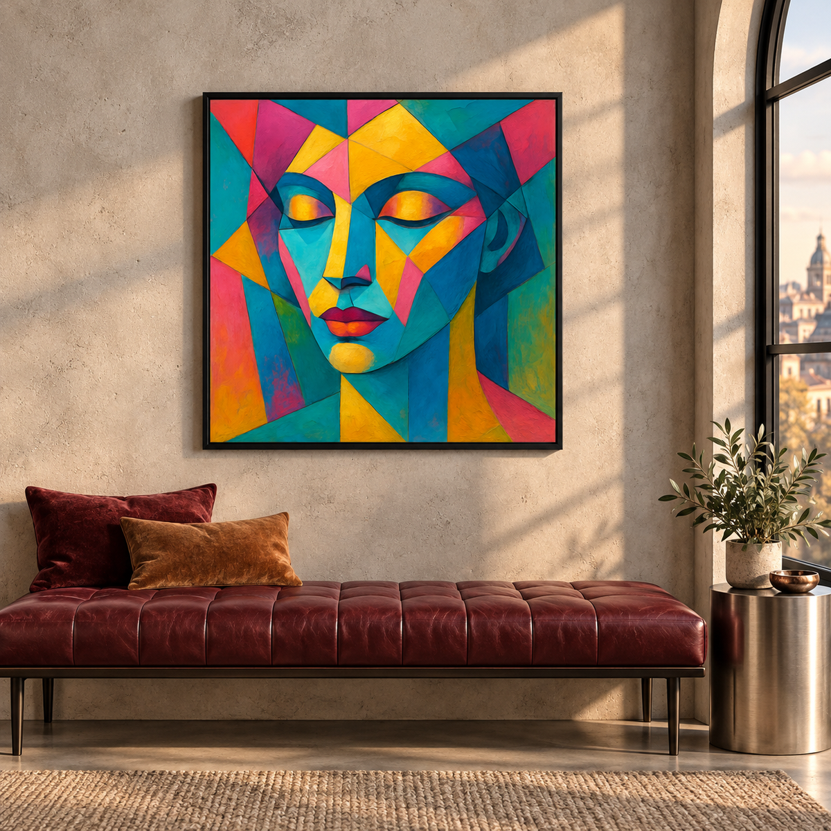 Eyes Closed in Colour