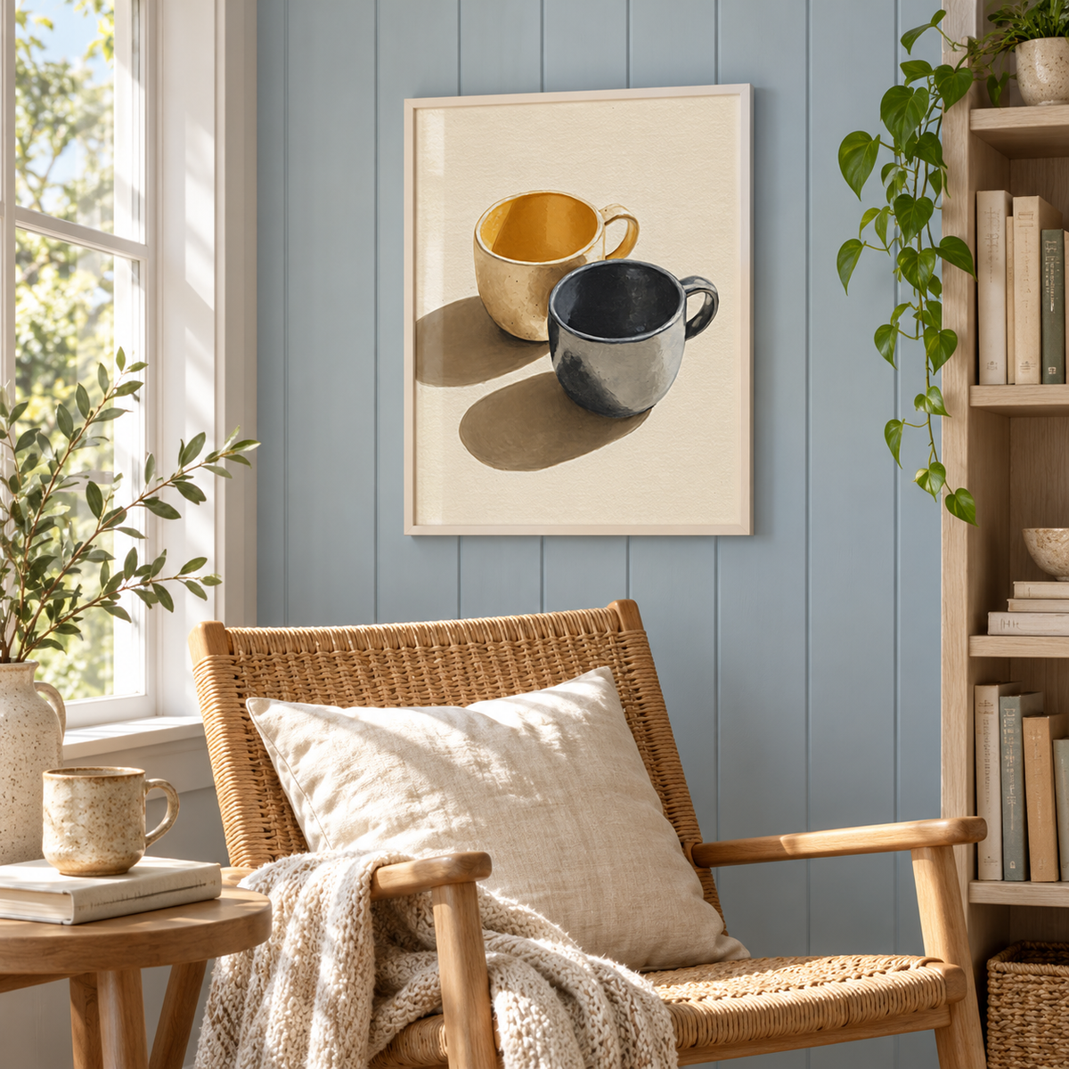 Two Cups, Long Shadow