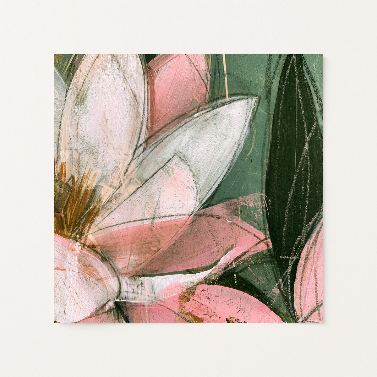 Dusty Magnolia Leaf