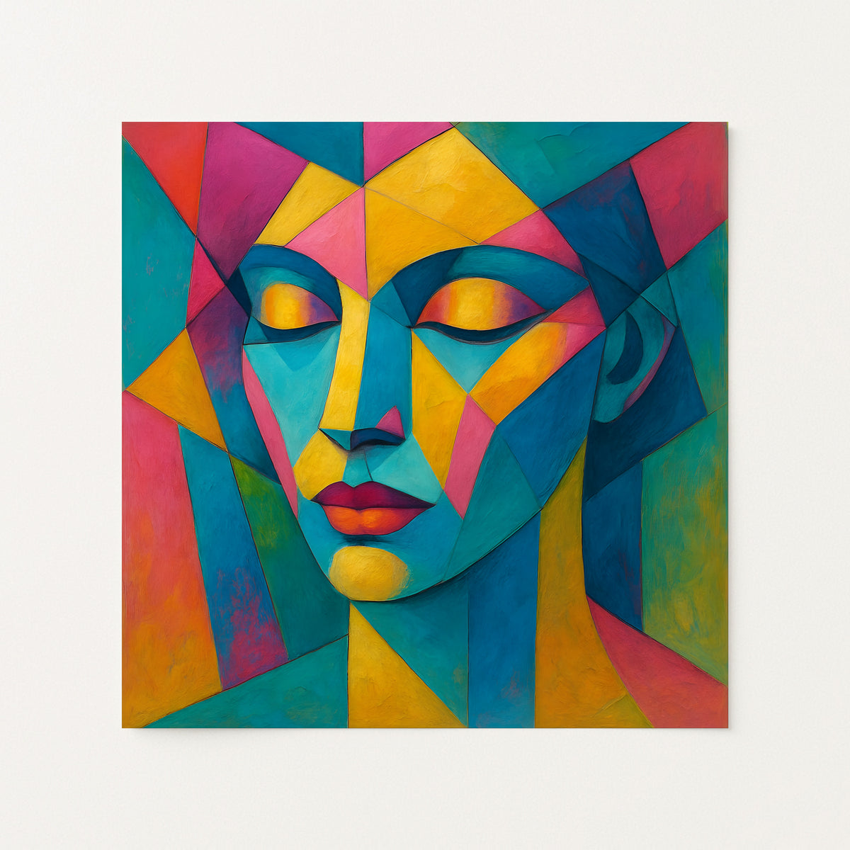 Eyes Closed in Colour