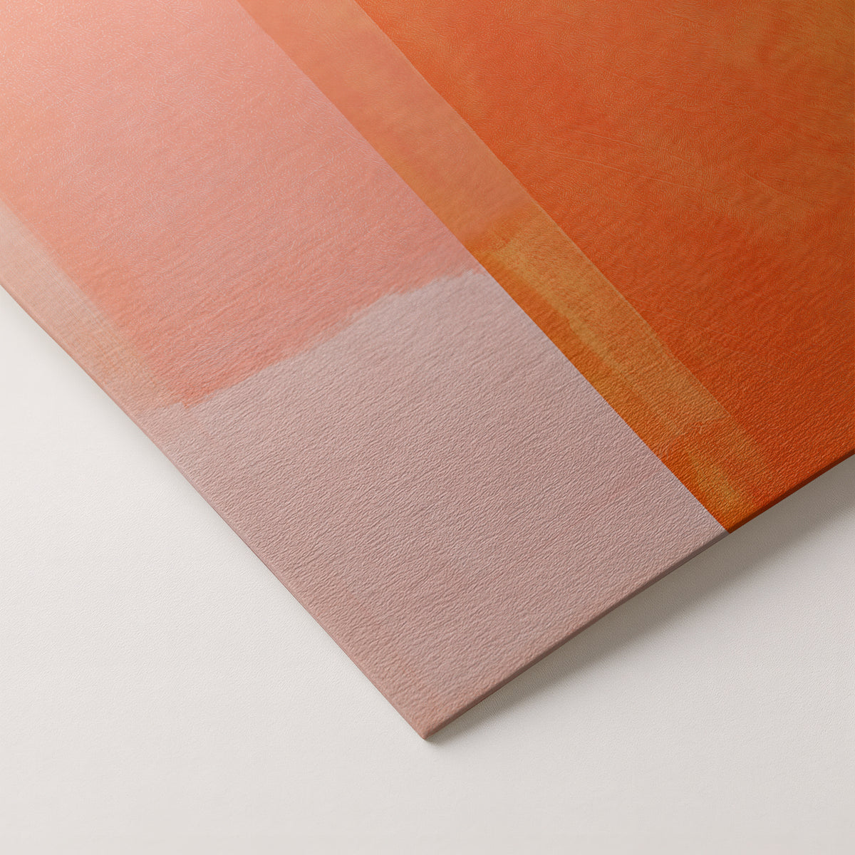 Peach Against Magenta