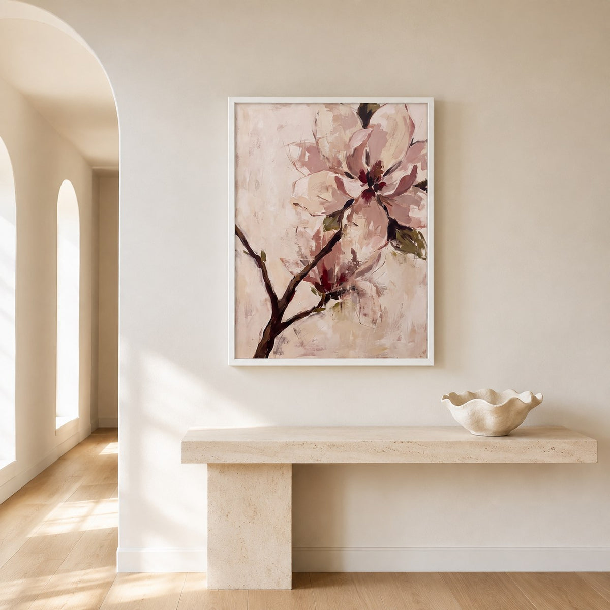 A Branch in Blush